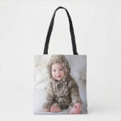 Maak je eigen babyfoto tote bag (Voorkant)