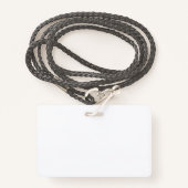 Maak je eigen badge (Voorkant met draagriem)