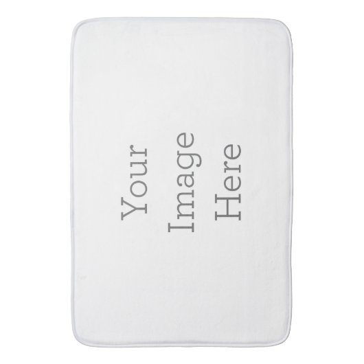 Gepersonaliseerde Grote badmat (Voorkant Verticaal)