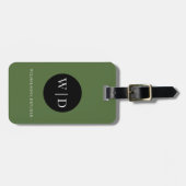 Maak Je Eigen Bagage Label – Inclusief Naam & Info (Voorkant horizontaal)