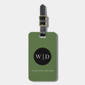 Maak Je Eigen Bagage Label – Inclusief Naam & Info (Voorkant verticaal)