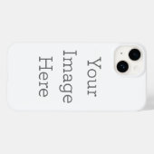 Apple iPhone 14, Barely There (Achterkant (horizontaal))