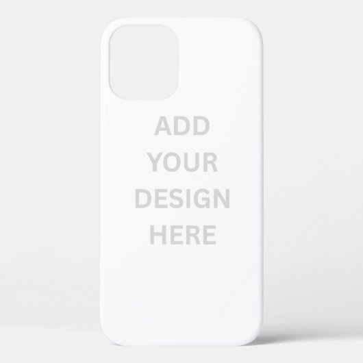 Maak je eigen Barely There iPhone 12 Pro hoesje (Achterkant)