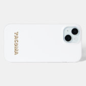 Maak Je Eigen Barely There iPhone 15 Hoesje (Achterkant (horizontaal))
