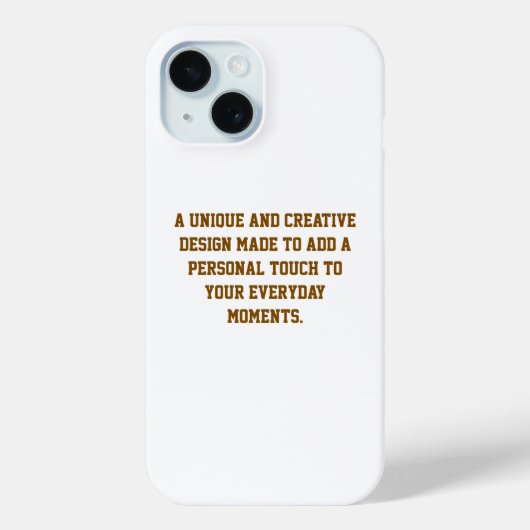 Maak Je Eigen Barely There iPhone 15 Hoesje (Achterkant)