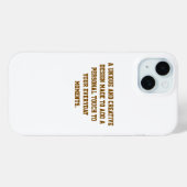 Maak Je Eigen Barely There iPhone 15 Hoesje (Achterkant (horizontaal))