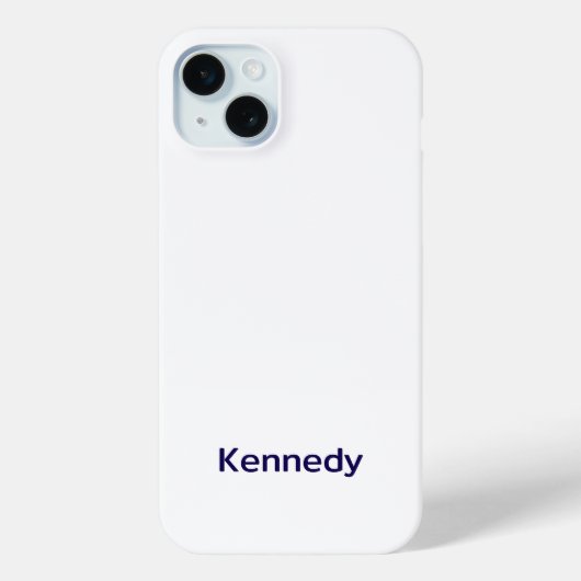 Maak Je Eigen Barely There iPhone 15 Plus Hoesje (Achterkant)