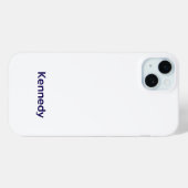 Maak Je Eigen Barely There iPhone 15 Plus Hoesje (Achterkant (horizontaal))