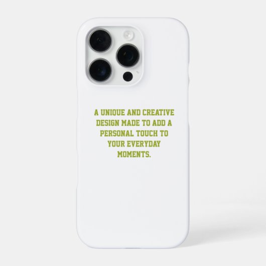 Maak Je Eigen Barely There iPhone 16 Pro Hoesje (Achterkant)