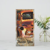 maak je eigen bedankfoto kaart (Staand voorkant)