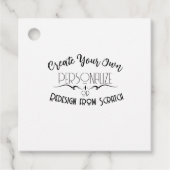 Maak je eigen bedankjes labels (Voorkant)