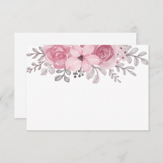 Maak je eigen bedankkaart (Voorkant / Achterkant)