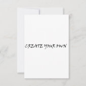 Maak je eigen bedankkaart (Voorkant)