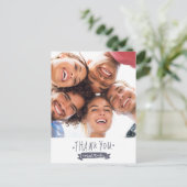 Maak je eigen bedankkaart briefkaart (Staand voorkant)