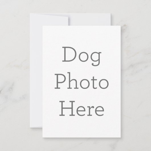 8,9 x 12,7 cm Enkele bedankkaart (Voorkant)