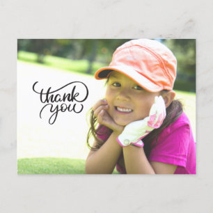 Maak je eigen Bedankt Ansichtkaart Briefkaart