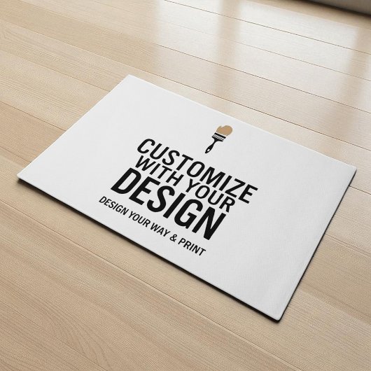 Maak je eigen bedrijf Branded Custom Minimalistisc Deurmat