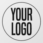 Maak je eigen bedrijfslogo raamsticker (Vel)