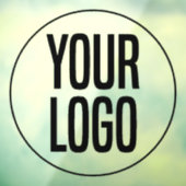 Maak je eigen bedrijfslogo raamsticker (Vel 3)