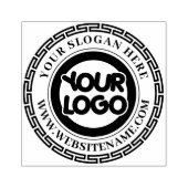 Maak Je Eigen Bedrijfslogo Rubber Stempel (Afrduk)