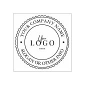 Maak Je Eigen Bedrijfslogo Rubber Stempel (Afrduk)
