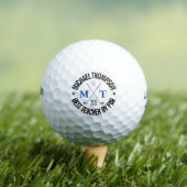 Maak Je Eigen Beste Docent Monogram Golfballen (Insitu Shirt)