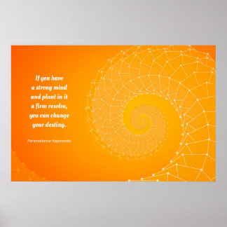 Maak je eigen bestemming poster