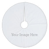 Gepersonaliseerd Kerstboom Kleed, Koraal Fleece (Voorkant)