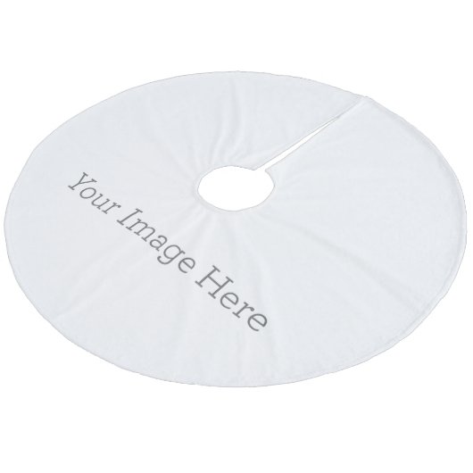 Gepersonaliseerd Kerstboom Kleed, Koraal Fleece (Gekanteld)