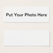 Maak je eigen Bladwijzer Mini Visitekaartjes (Voorkant /achterkant)