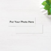 Maak je eigen Bladwijzer Mini Visitekaartjes (Bureau)