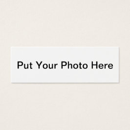 Maak je eigen Bladwijzer Mini Visitekaartjes