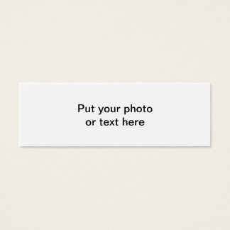 Maak je eigen Bladwijzer Mini Visitekaartjes