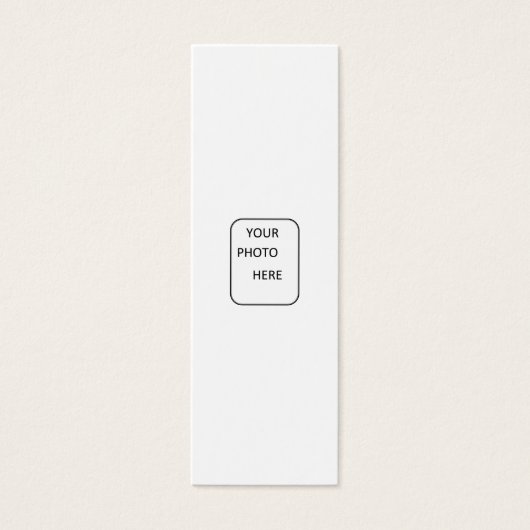 Maak je eigen Bladwijzer Mini Visitekaartjes (Voorkant)