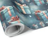 Maak je eigen blauwe kerst dozen en sterren cadeaupapier (Rol Hoek)