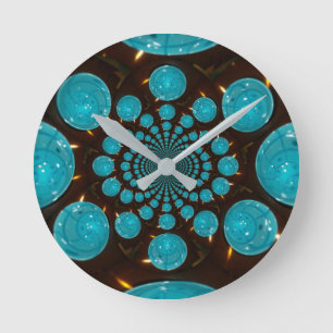 Maak Je Eigen Blauwe Lichten Kaleidoscoop  Ronde Klok
