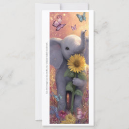 Maak je eigen bloemen & Bookmark kaart met een oli