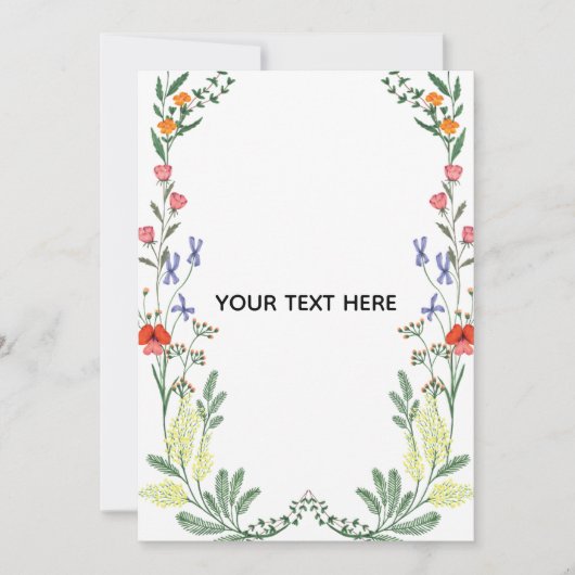 Maak je eigen bloemenrand (Voorkant)