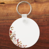 Maak Je Eigen Bloemensleutelhanger Sleutelhanger (Achterkant)