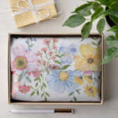 Maak Je Eigen bloemig Tissuepapier (Geschenk)