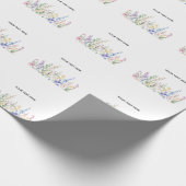 Maak Je Eigen Bloemige Inpakpapier (Hoek)