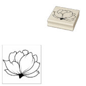 Maak Je Eigen Bloemknop Bloemstuk Rubberstempel (Gestempeld)
