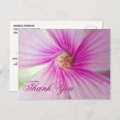 Maak Je Eigen Bloemrijke Foto Bedankje Briefkaart (Voorkant / Achterkant)