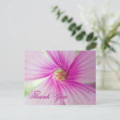 Maak Je Eigen Bloemrijke Foto Bedankt Kaart (Staand voorkant)