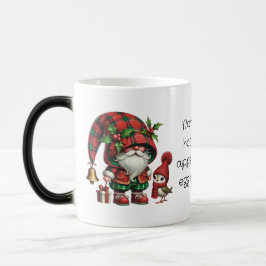 Maak je eigen bloemrijke Kerst plaid Gnome vogel Magische Mok