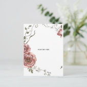 Maak je eigen bloemschikking briefkaart (Staand voorkant)