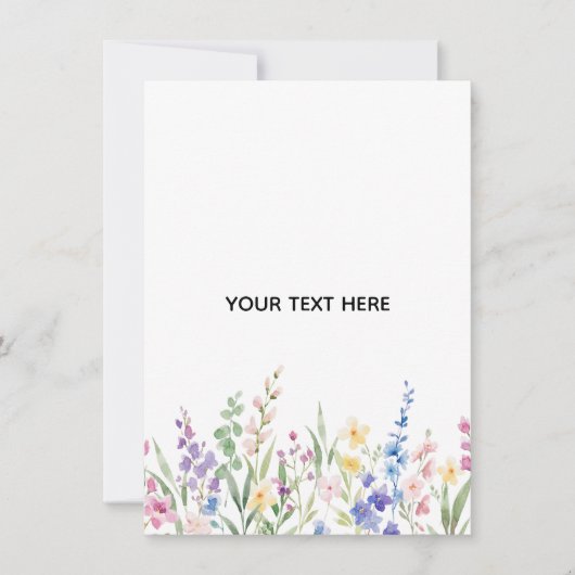 Maak je eigen bloemschikking kaart (Voorkant)