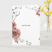 Maak je eigen bloemschikking kaart (Gele Bloem)