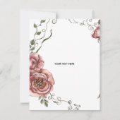 Maak je eigen bloemschikking notitiekaartje (Voorkant)