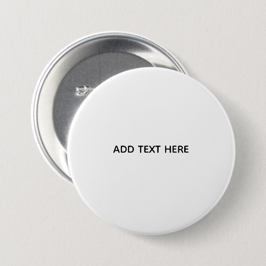 Maak je eigen bloemschikking ronde button 7,6 cm (Voorkant /achterkant)